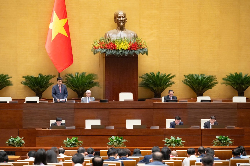 Tuyến cao tốc chiến lược gần 24.000 tỷ kết nối Việt Nam và nước bạn Lào nhận được sự đồng thuận cao từ ĐBQH- Ảnh 1.