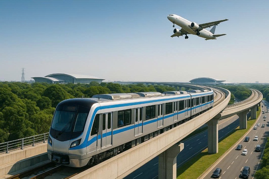 Tuyến đường sắt Bến Thành - Suối Tiên. Ảnh minh họa Tuyến đường sắt Bến Thành - Suối Tiên. Ảnh minh họa