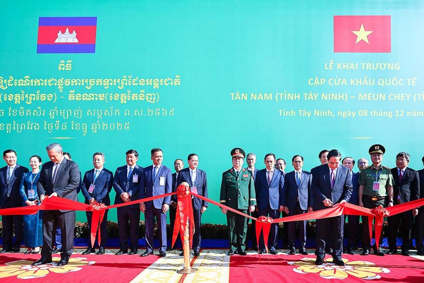 Việt Nam chính thức có thêm một cửa khẩu mới, mở đường giao thương vào thị trường ASEAN- Ảnh 1.