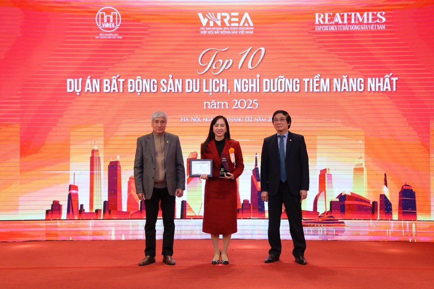 Tiến độ vượt trội, Đô thị nghỉ dưỡng của Sun Group tại Hà Nam tiếp tục ẵm tặng thưởng lớn- Ảnh 1.