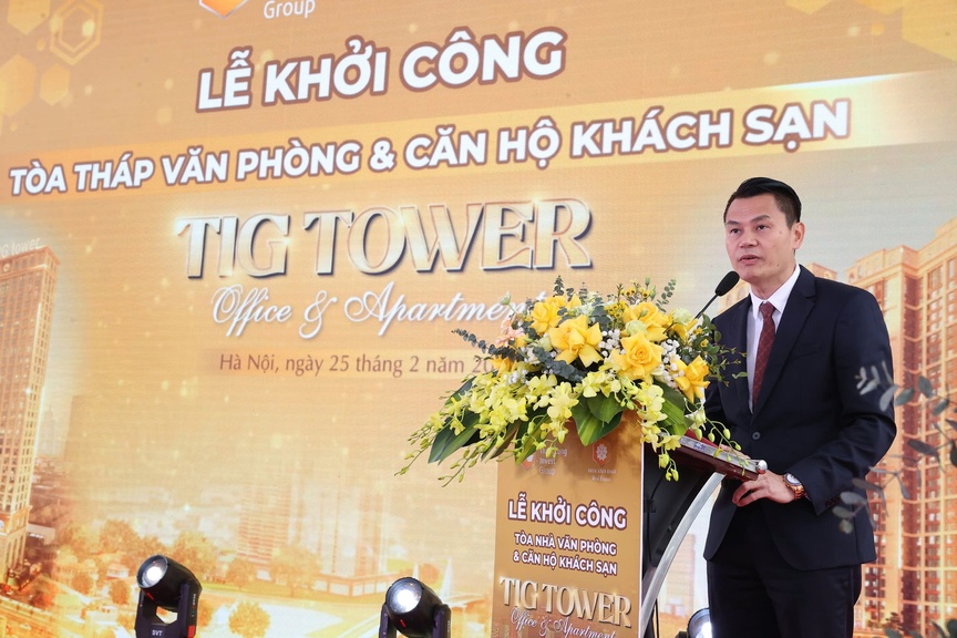 Hà Nội: Khởi công dự án tòa văn phòng, căn hộ khách sạn TIG Tower 108 Nguyễn Trãi- Ảnh 1.