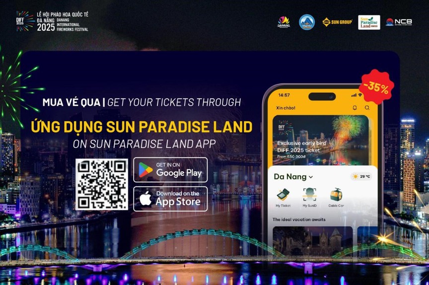 Nhanh tay săn vé DIFF miễn phí trên app Sun Paradise Land- Ảnh 1.