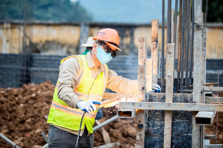 Cập nhật tiến độ công trình y tế do Tập đoàn Đèo Cả thực hiện tại Hà Giang- Ảnh 4.