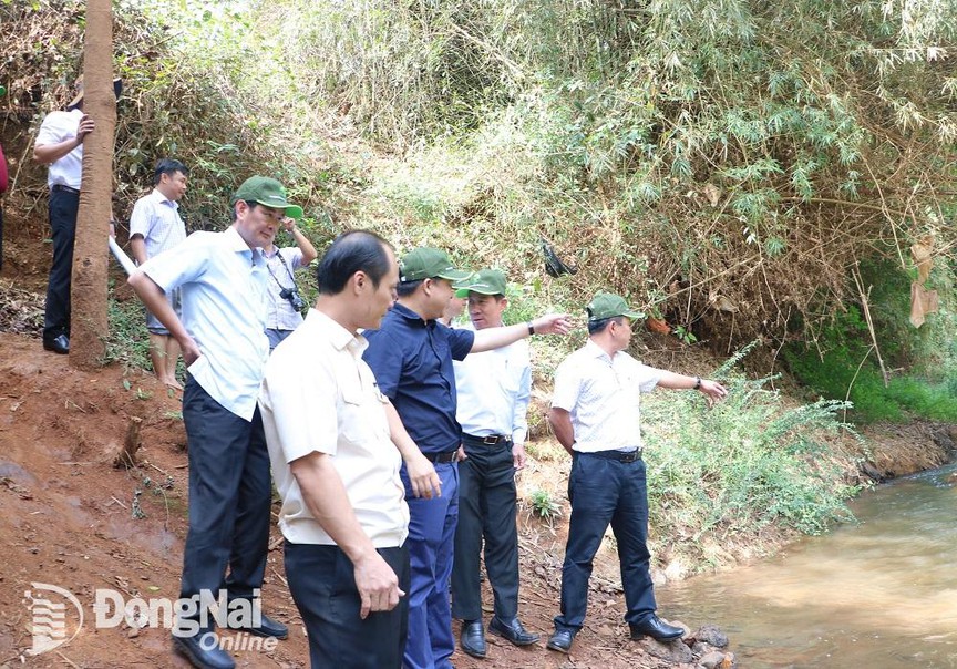 Hình ảnh tại buổi khảo sát. Nguồn ảnh: Báo Đồng Nai