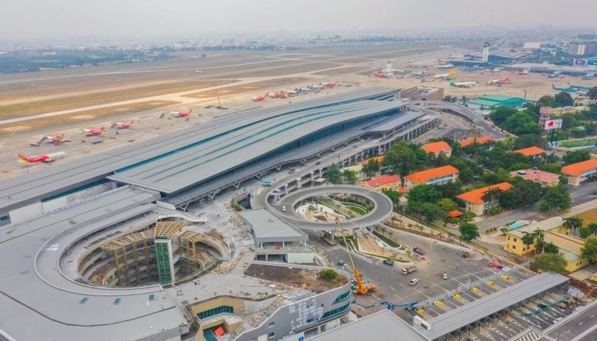 Sân bay lớn bậc nhất đất nước: Biểu tượng giao thương của miền Nam chuyển mình với nhà ga gần 11.000 tỷ được ví như ‘thành phố hàng không’ của Việt Nam- Ảnh 3. Sân bay lớn bậc nhất đất nước: Biểu tượng giao thương của miền Nam chuyển mình với nhà ga gần 11.000 tỷ được ví như ‘thành phố hàng không’ của Việt Nam- Ảnh 3.