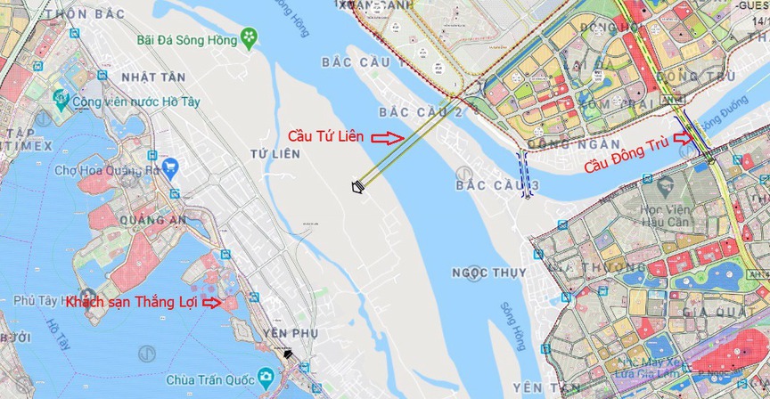 Huyện sẽ sở hữu tòa nhà chọc trời cao nhất Việt Nam dự kiến làm đường 5.000 tỷ kết nối với siêu cầu 15.000 tỷ vượt sông Hồng- Ảnh 1. Huyện sẽ sở hữu tòa nhà chọc trời cao nhất Việt Nam dự kiến làm đường 5.000 tỷ kết nối với siêu cầu 15.000 tỷ vượt sông Hồng- Ảnh 1.