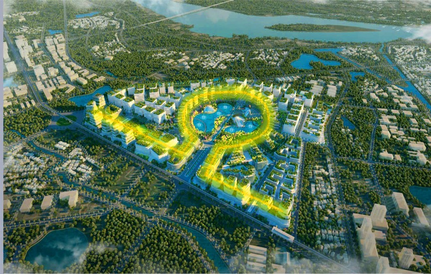 Bối cảnh Khu công nghệ cao sinh học Hà Nội. Nguồn ảnh: VOV Bối cảnh Khu công nghệ cao sinh học Hà Nội. Nguồn ảnh: VOV