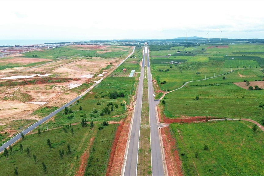Tuyến đường ĐT 719B Phan Thiết - Kê Gà. Nguồn ảnh: Vietnammoi.vn Tuyến đường ĐT 719B Phan Thiết - Kê Gà. Nguồn ảnh: Vietnammoi.vn