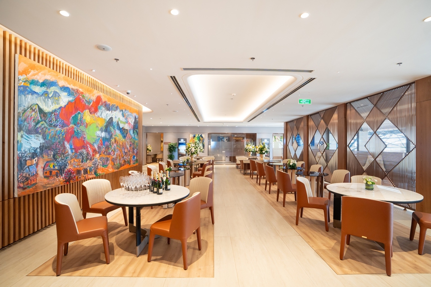 Ra mắt Techcombank Private Lounge – phòng chờ sân bay đẳng cấp nâng tầm trải nghiệm cùng tinh hoa văn hóa- Ảnh 2. Ra mắt Techcombank Private Lounge – phòng chờ sân bay đẳng cấp nâng tầm trải nghiệm cùng tinh hoa văn hóa- Ảnh 2.