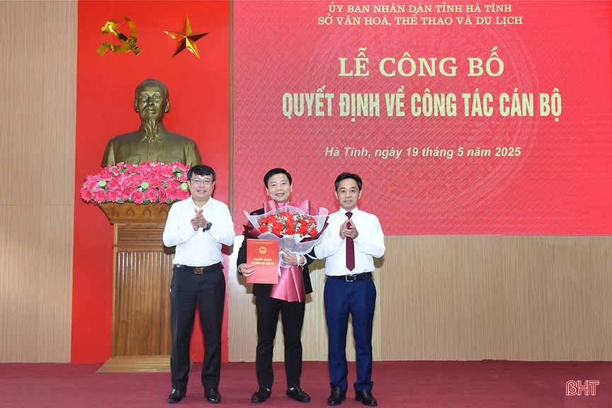 Ông Nguyễn Công Thành - Phó Tổng Biên tập Báo Hà Tĩnh được bổ nhiệm giữ chức vụ Phó Giám đốc Sở VH-TT&DL Hà Tĩnh- Ảnh 1. Ông Nguyễn Công Thành - Phó Tổng Biên tập Báo Hà Tĩnh được bổ nhiệm giữ chức vụ Phó Giám đốc Sở VH-TT&DL Hà Tĩnh- Ảnh 1.