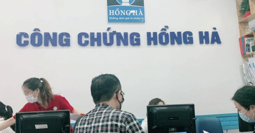 Văn phòng công chứng Hồng Hà và phí dịch vụ mới nhất- Ảnh 3.