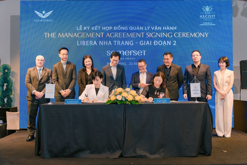 KDI Holdings “bắt tay” The Ascott Limited quản lý vận hành Somerset Nha Trang tại Libera Nha Trang - giai đoạn 2- Ảnh 1. KDI Holdings “bắt tay” The Ascott Limited quản lý vận hành Somerset Nha Trang tại Libera Nha Trang - giai đoạn 2- Ảnh 1.