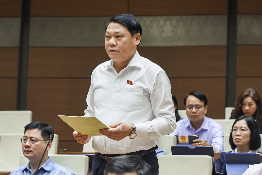Đại biểu Nguyễn Thành Nam (Chủ tịch Liên minh Hợp tác xã tỉnh Phú Thọ). Nguồn ảnh: Quốc hội