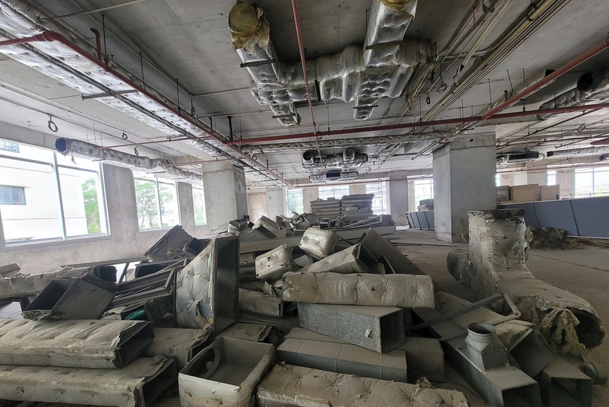 Tháp 27 tầng nằm đối diện tòa nhà chọc trời cao nhất Thủ đô sắp thoát cảnh hoang phế?- Ảnh 2. Tháp 27 tầng nằm đối diện tòa nhà chọc trời cao nhất Thủ đô sắp thoát cảnh hoang phế?- Ảnh 2.
