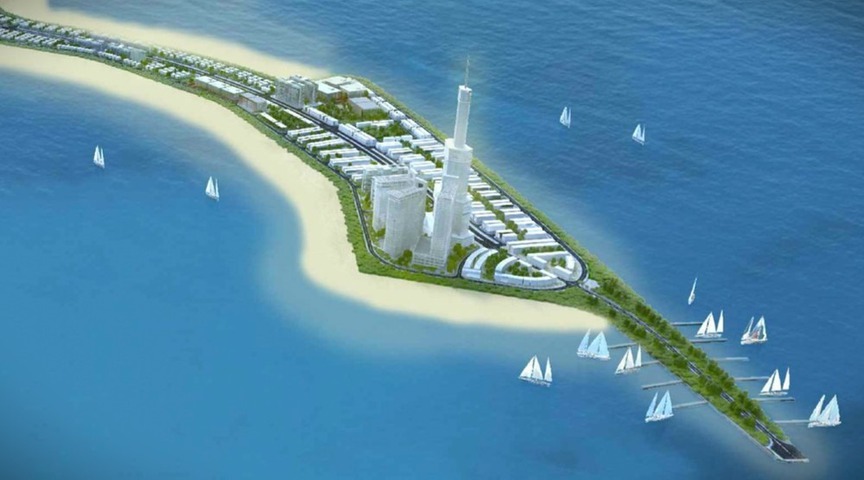 Việt Nam sắp có tòa tháp chọc trời 108 tầng vươn mình giữa biển khơi, cao hơn kỷ lục của Landmark 81- Ảnh 2. Việt Nam sắp có tòa tháp chọc trời 108 tầng vươn mình giữa biển khơi, cao hơn kỷ lục của Landmark 81- Ảnh 2.