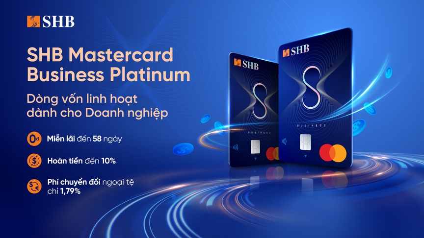SHB ra mắt thẻ tín dụng doanh nghiệp – Trợ thủ tài chính linh hoạt cho doanh nghiệp bứt phá- Ảnh 1. SHB ra mắt thẻ tín dụng doanh nghiệp – Trợ thủ tài chính linh hoạt cho doanh nghiệp bứt phá- Ảnh 1.