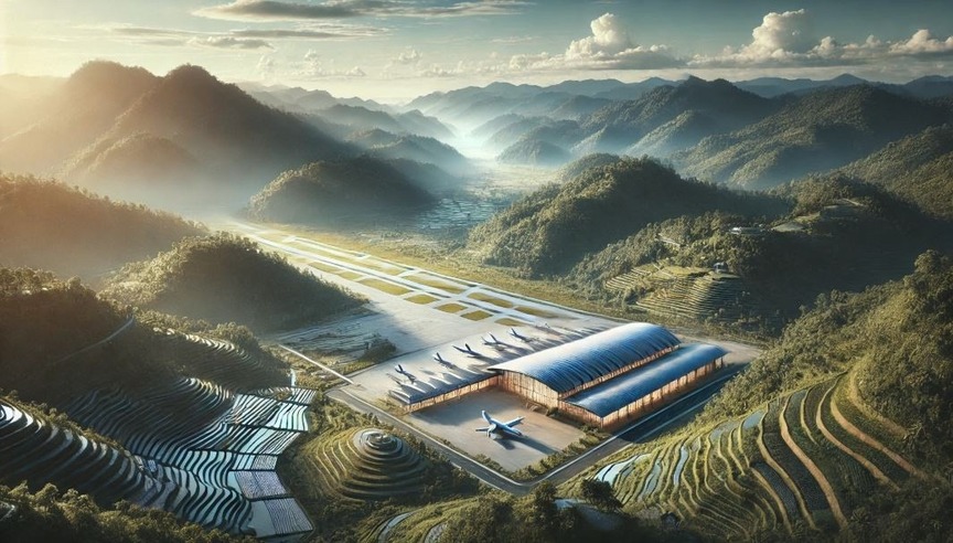 Sau sáp nhập, một địa phương của Việt Nam dự kiến sẽ sở hữu sân bay trên đảo và trên núi, trở thành nút giao trọng điểm của hành lang kinh tế Đông - Tây- Ảnh 2. Sau sáp nhập, một địa phương của Việt Nam dự kiến sẽ sở hữu sân bay trên đảo và trên núi, trở thành nút giao trọng điểm của hành lang kinh tế Đông - Tây- Ảnh 2.