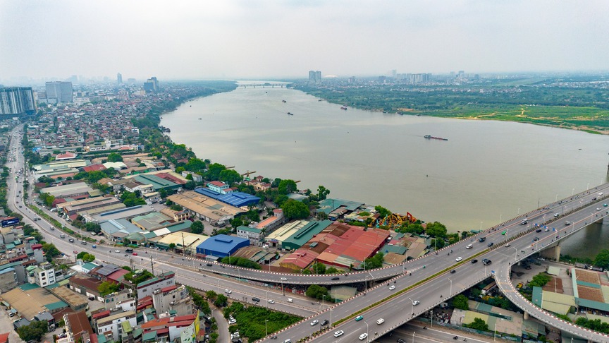 Sau sáp nhập, đây sẽ là phường rộng nhất Hà Nội: Được bao quanh bởi 2 cây cầu lớn, nằm trải dài qua 5 quận ven dòng sông biểu tượng- Ảnh 2. Sau sáp nhập, đây sẽ là phường rộng nhất Hà Nội: Được bao quanh bởi 2 cây cầu lớn, nằm trải dài qua 5 quận ven dòng sông biểu tượng- Ảnh 2.