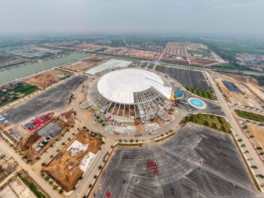Siêu trung tâm triển lãm 90ha thuộc TOP lớn nhất thế giới tại Việt Nam sắp về đích, chuẩn bị thực hiện sứ mệnh quan trọng- Ảnh 4. Siêu trung tâm triển lãm 90ha thuộc TOP lớn nhất thế giới tại Việt Nam sắp về đích, chuẩn bị thực hiện sứ mệnh quan trọng- Ảnh 4.