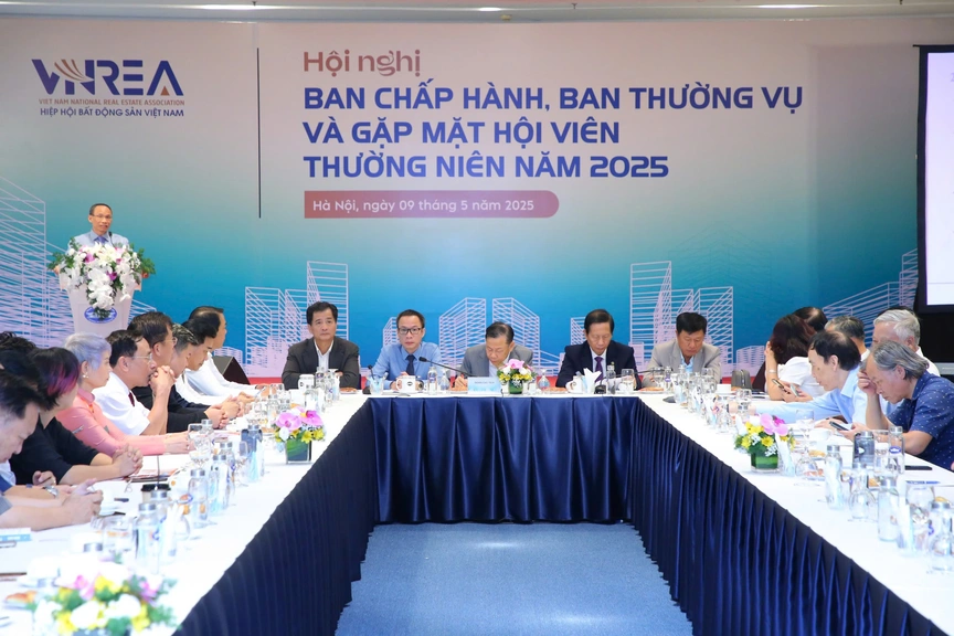 Hiệp hội Bất động sản Việt Nam tổ chức Hội nghị Ban Chấp hành, Ban Thường vụ và gặp mặt Hội viên thường niên năm 2025- Ảnh 5. Hiệp hội Bất động sản Việt Nam tổ chức Hội nghị Ban Chấp hành, Ban Thường vụ và gặp mặt Hội viên thường niên năm 2025- Ảnh 5.