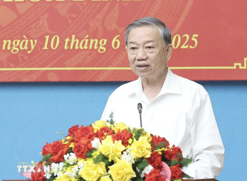 Tổng Bí thư: Phát triển hành lang kinh tế xuyên suốt đồng bằng - trung du - miền núi- Ảnh 1. Tổng Bí thư: Phát triển hành lang kinh tế xuyên suốt đồng bằng - trung du - miền núi- Ảnh 1.