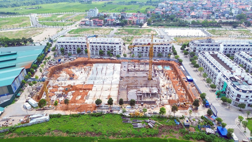 Hà Nội: Hình ảnh tiến độ thi công 2 dự án nhà ở xã hội ở huyện Đông Anh- Ảnh 2. Hà Nội: Hình ảnh tiến độ thi công 2 dự án nhà ở xã hội ở huyện Đông Anh- Ảnh 2.