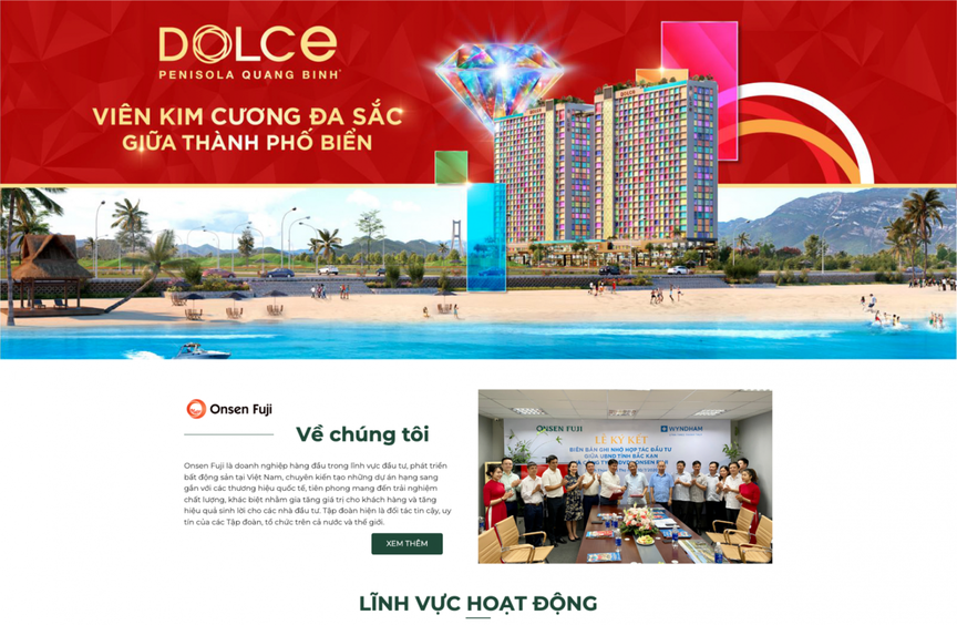 Tập đoàn Onsen Fuji - chủ đầu tư dự án Dolce Penisola Quảng Bình liên tiếp bị nêu tên vì nợ thuế- Ảnh 2. Tập đoàn Onsen Fuji - chủ đầu tư dự án Dolce Penisola Quảng Bình liên tiếp bị nêu tên vì nợ thuế- Ảnh 2.