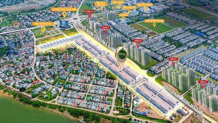 Central Riverside - Tâm điểm bất động sản tại Thanh Hóa- Ảnh 1. Central Riverside - Tâm điểm bất động sản tại Thanh Hóa- Ảnh 1.