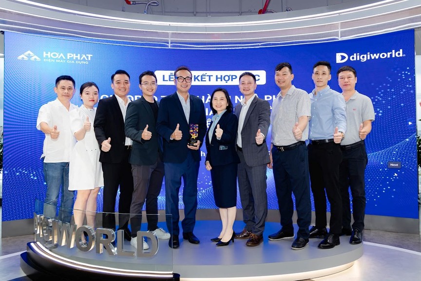 Hòa Phát và Digiworld hợp tác phân phối các sản phẩm điện máy gia dụng trên toàn quốc- Ảnh 4. Hòa Phát và Digiworld hợp tác phân phối các sản phẩm điện máy gia dụng trên toàn quốc- Ảnh 4.