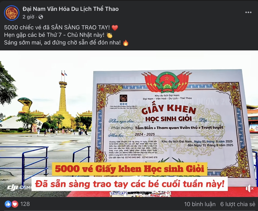 Chỉ vài giờ nữa, KDL 6.000 tỷ lớn bậc nhất Đông Nam Á của vợ chồng bà Nguyễn Phương Hằng chính thức xả thêm 5.000 ưu đãi đặc biệt- Ảnh 1.
