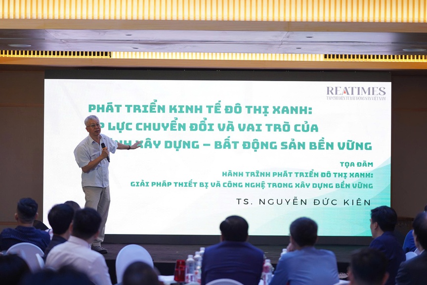 Tọa đàm: "Hành trình phát triển đô thị xanh: Giải pháp thiết bị và công nghệ trong xây dựng bền vững"- Ảnh 3.