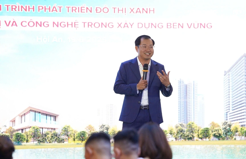 Tọa đàm: "Hành trình phát triển đô thị xanh: Giải pháp thiết bị và công nghệ trong xây dựng bền vững"- Ảnh 2.