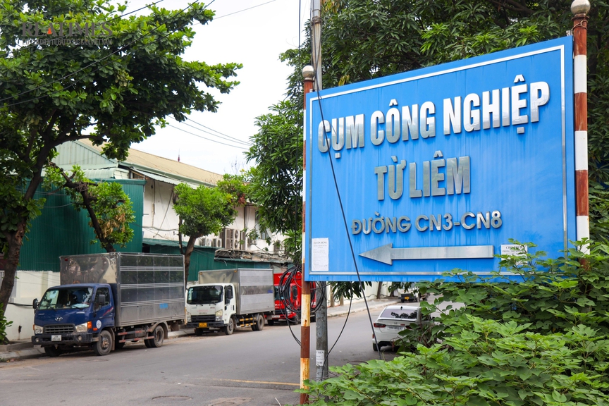 Bên trong Cụm công nghiệp Từ Liêm bị thanh tra TP. Hà Nội chỉ ra nhiều vi phạm- Ảnh 3. Bên trong Cụm công nghiệp Từ Liêm bị thanh tra TP. Hà Nội chỉ ra nhiều vi phạm- Ảnh 3.