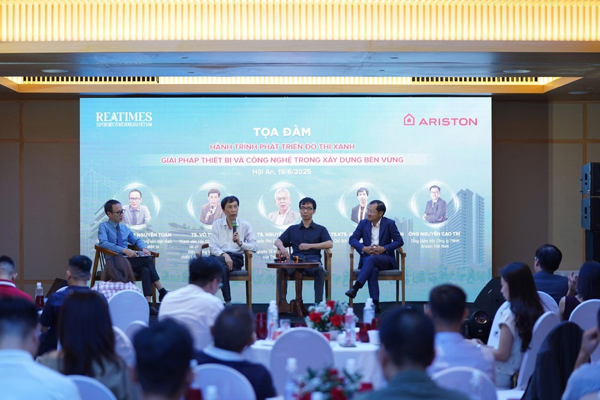 Tọa đàm: "Hành trình phát triển đô thị xanh: Giải pháp thiết bị và công nghệ trong xây dựng bền vững"- Ảnh 7.