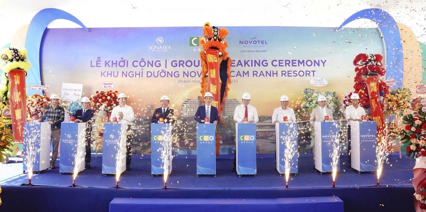 Tập đoàn CEO khởi công Novotel Cam Ranh Resort - Dấu mốc mới trên hành trình kiến tạo chuỗi nghỉ dưỡng 5 sao tại Việt Nam- Ảnh 2. Tập đoàn CEO khởi công Novotel Cam Ranh Resort - Dấu mốc mới trên hành trình kiến tạo chuỗi nghỉ dưỡng 5 sao tại Việt Nam- Ảnh 2.