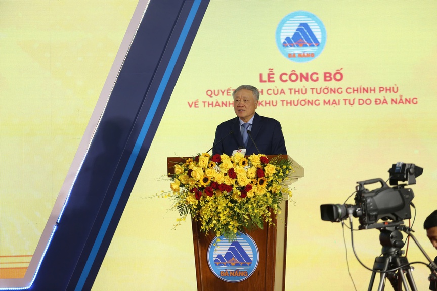 Phó Thủ tướng thường trực Nguyễn Hòa Bình: "Khu thương mại tự do kết nối với kinh tế toàn cầu"- Ảnh 1. Phó Thủ tướng thường trực Nguyễn Hòa Bình: "Khu thương mại tự do kết nối với kinh tế toàn cầu"- Ảnh 1.