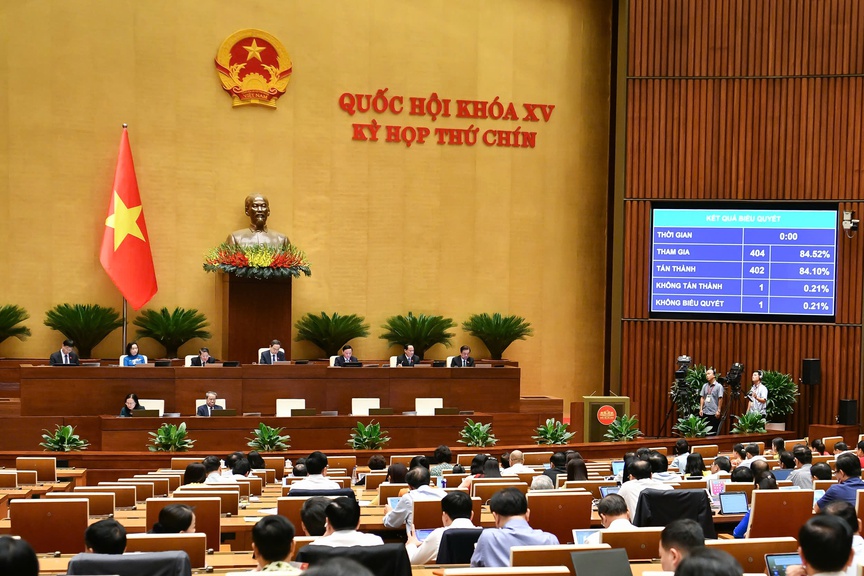 Quốc hội thông qua Nghị quyết về Chương trình giám sát của Quốc hội năm 2026- Ảnh 1. Quốc hội thông qua Nghị quyết về Chương trình giám sát của Quốc hội năm 2026- Ảnh 1.
