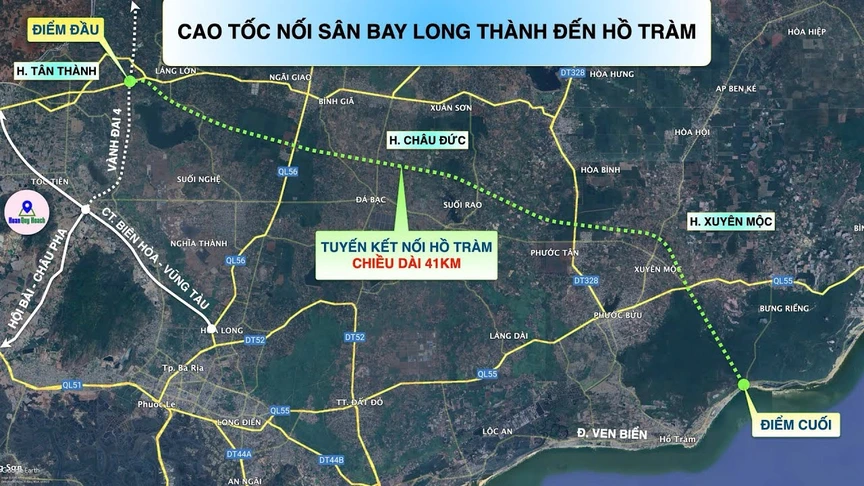 Trục 'xương sống' 17.000 tỷ kết nối Hồ Tràm với sân bay lớn nhất Việt Nam có chuyển động mới- Ảnh 1. Trục 'xương sống' 17.000 tỷ kết nối Hồ Tràm với sân bay lớn nhất Việt Nam có chuyển động mới- Ảnh 1.