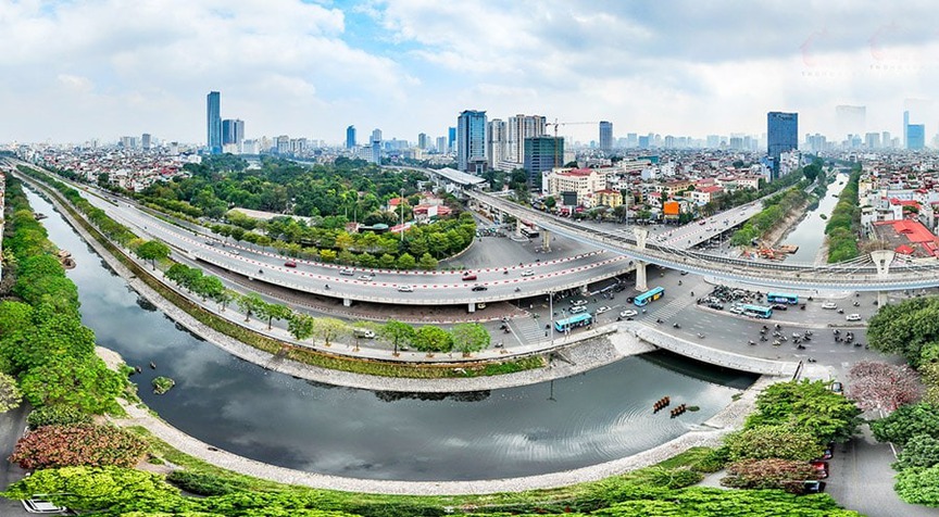 Dòng sông hơn 2.000 năm tuổi ở Hà Nội dần hình thành công trình đẹp mắt, tương lai sớm được ‘hồi sinh’- Ảnh 1. Dòng sông hơn 2.000 năm tuổi ở Hà Nội dần hình thành công trình đẹp mắt, tương lai sớm được ‘hồi sinh’- Ảnh 1.