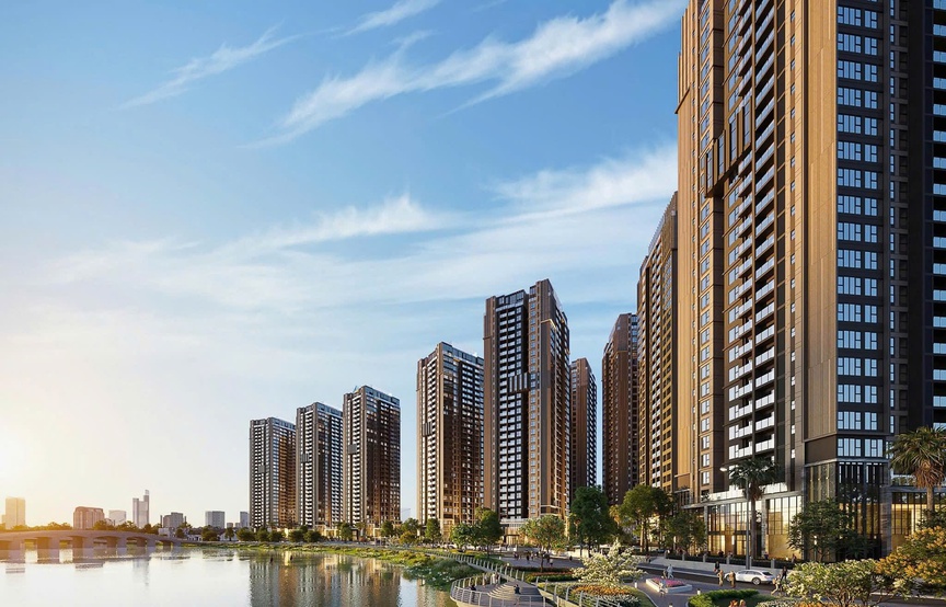 Chung cư kế cận sông: Môi trường sống trong lành, giá trị bền vững- Ảnh 1. Chung cư kế cận sông: Môi trường sống trong lành, giá trị bền vững- Ảnh 1.