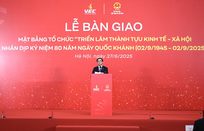 Vingroup bàn giao mặt bằng Triển lãm thành tựu kinh tế - xã hội kỷ niệm 80 năm ngày Quốc khánh- Ảnh 4. Vingroup bàn giao mặt bằng Triển lãm thành tựu kinh tế - xã hội kỷ niệm 80 năm ngày Quốc khánh- Ảnh 4.