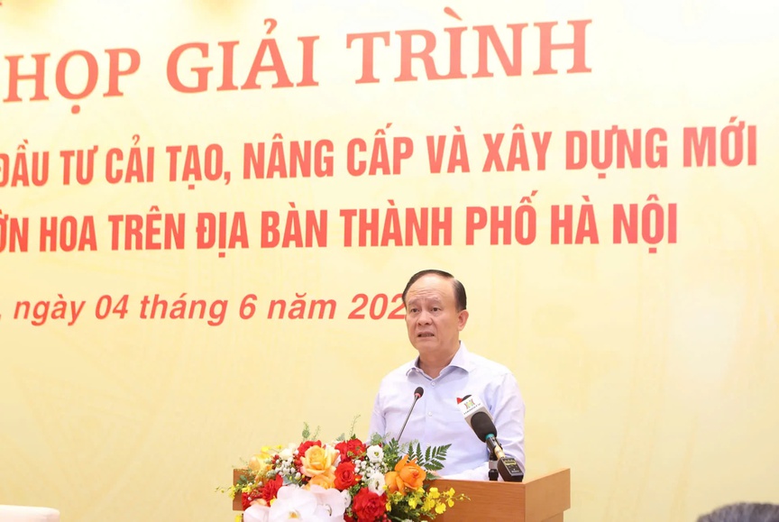Hà Nội giải trình về quản lý, cải tạo, nâng cấp vườn hoa, công viên- Ảnh 2. Hà Nội giải trình về quản lý, cải tạo, nâng cấp vườn hoa, công viên- Ảnh 2.