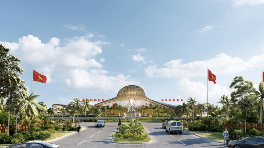 Việt Nam sắp có công trình biểu tượng về kiến trúc sân bay, tọa lạc tại TP đảo đầu tiên của cả nước- Ảnh 4.