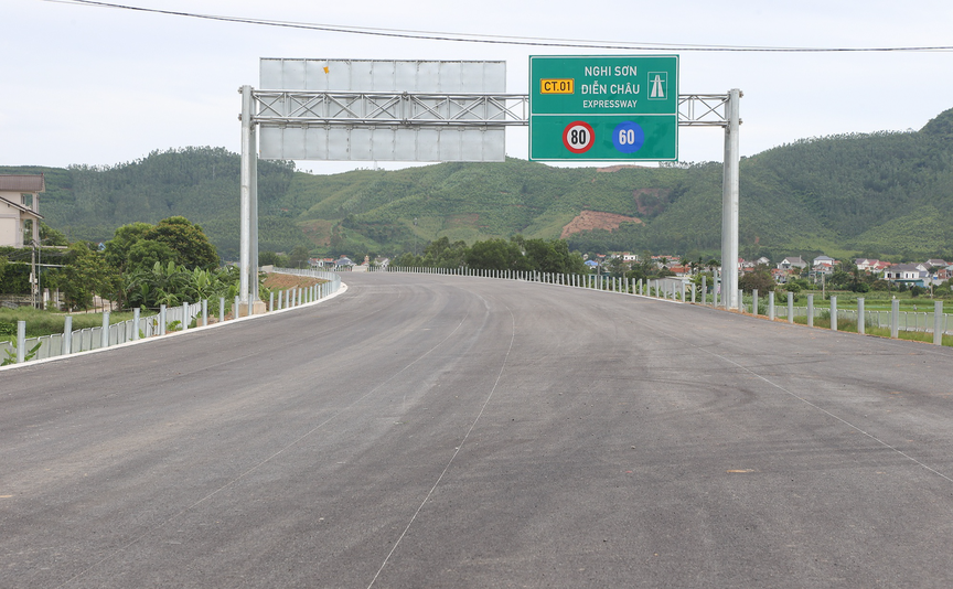 Cao tốc Nghi Sơn - Diễn Châu. Nguồn ảnh: Báo Chính phủ