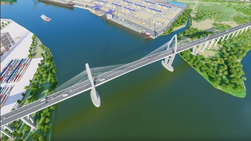 Bối cảnh 3D Cầu Phước An. Nguồn ảnh: Internet