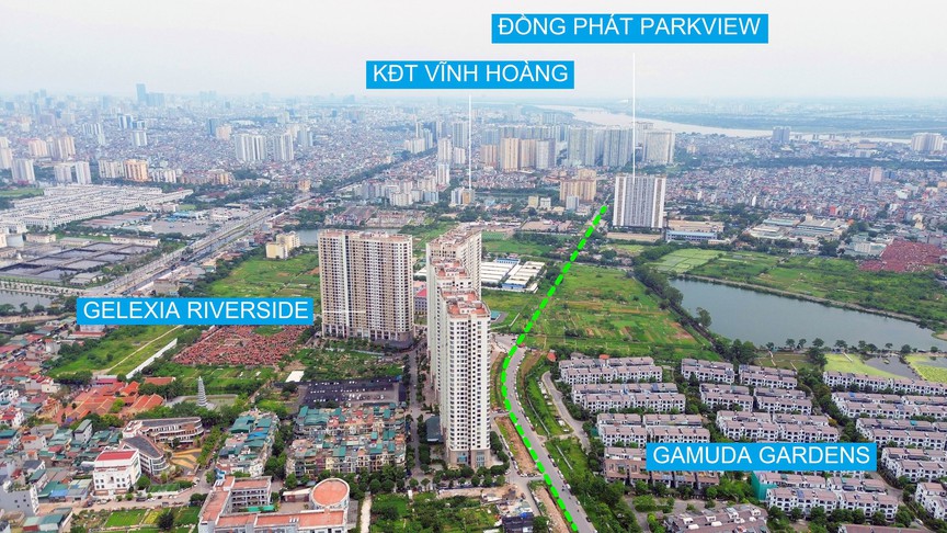 Hà Nội: Đường nối 2 vành đai đi qua loạt dự án bất động sản ở quận Hoàng Mai- Ảnh 1. Hà Nội: Đường nối 2 vành đai đi qua loạt dự án bất động sản ở quận Hoàng Mai- Ảnh 1.