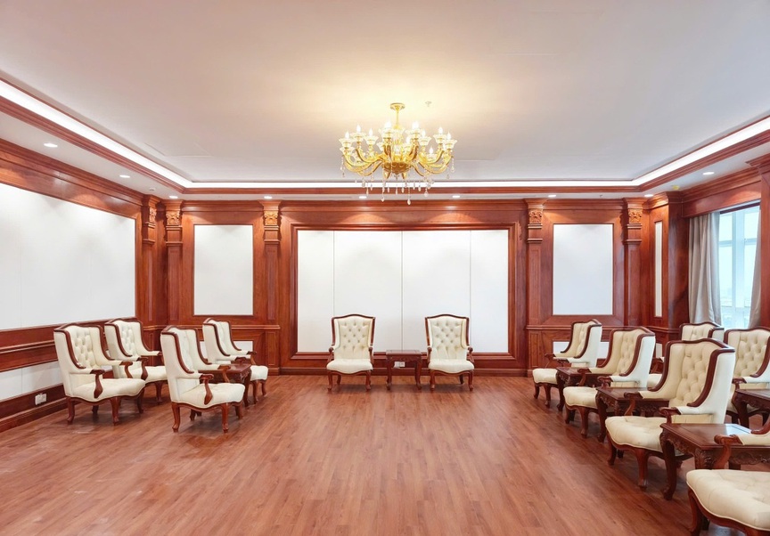 Hôm nay, chính thức vận hành trụ sở hành chính quy mô nghìn tỷ tại thành phố nhỏ nhất Việt Nam- Ảnh 2.