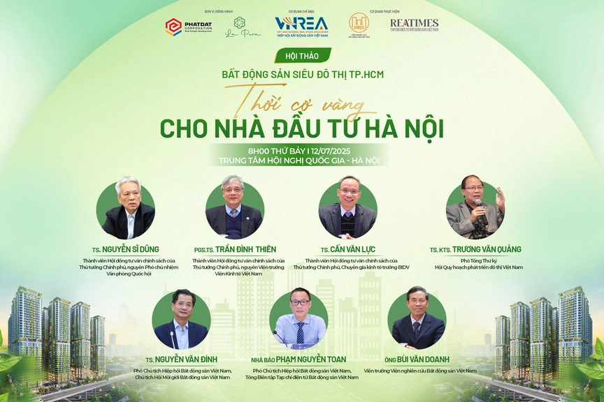 Hôm nay diễn ra Hội thảo "Bất động sản siêu đô thị TP.HCM: Thời cơ vàng cho nhà đầu tư Hà Nội"- Ảnh 3.