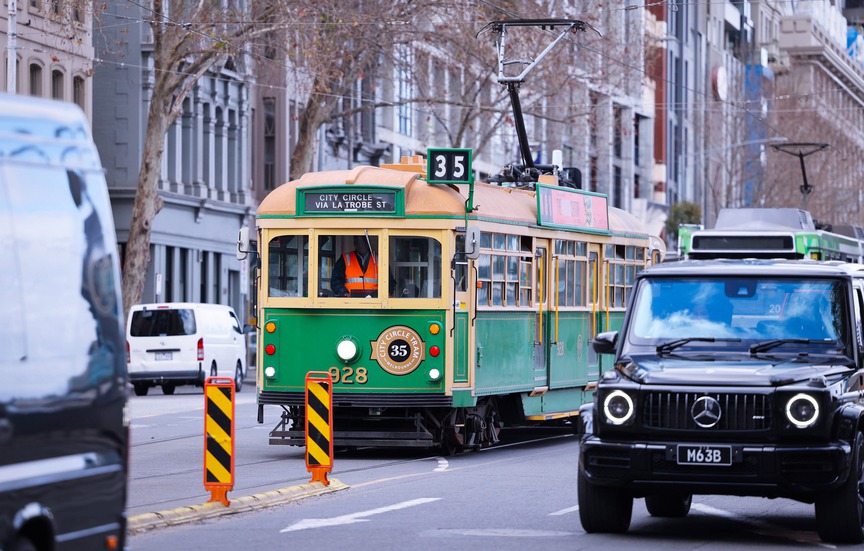 Photo Travel: City Circle Tram - hoài cổ trên tàu điện trăm tuổi ở Melbourne- Ảnh 8.