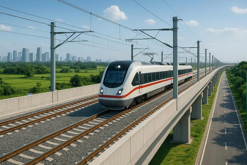 Bộ Xây dựng dự kiến trình báo cáo tiền khả thi tuyến đường sắt TP. HCM - Cần Thơ vào tháng 9/2025. Ảnh minh họa Bộ Xây dựng dự kiến trình báo cáo tiền khả thi tuyến đường sắt TP. HCM - Cần Thơ vào tháng 9/2025. Ảnh minh họa